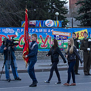 Репетиция парада Победы в Красноярске, 29 апреля 2013 г.